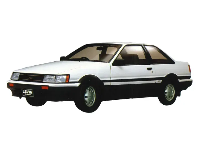 トヨタ カローラレビン 1985年5月モデル 1.6 GTアペックス スーパーストラットサスペンション
