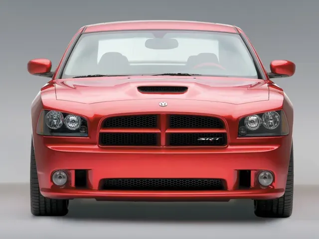 e1742 引き取り大歓迎！！ ダッジ チャージャー usパーツ duraflex フロントバンパー 108035