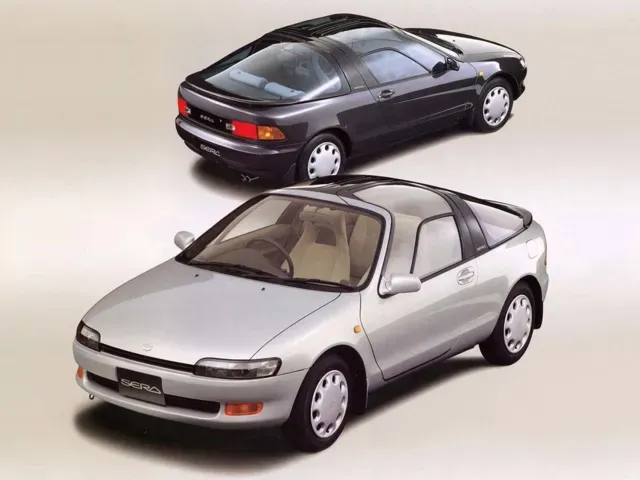 トヨタ　セラ1990 旧車カタログ トヨタ セラ 1990年 - YouTube