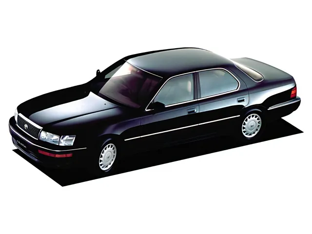 トヨタ　初代セルシオ　カタログ 復刻版カタログ】「この車から、クルマは変わります。」と宣言