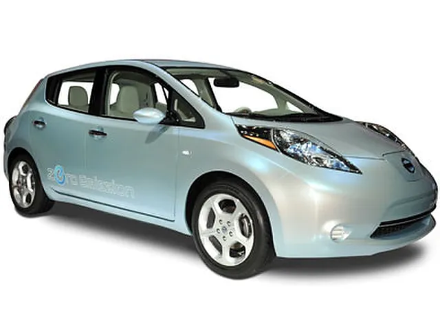 【未開封】日産モデルカーコレクション リーフLEAF ZE0 クロム色 未開封】日産モデルカーコレクション リーフLEAF ZE0 クロム色
