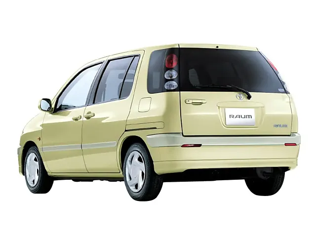 ラウム（トヨタ）1997年5月〜2003年4月販売終了モデルの新車カタログ