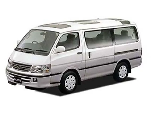 トヨタ ハイエース 1999年7月モデル 2.4 スーパーカスタムG トリプルムーンルーフ