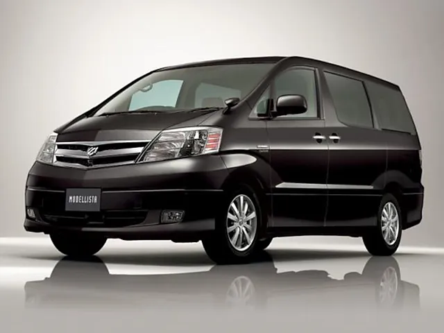 トヨタ アルファードハイブリッド 2006年6月モデル 2.4 Gエディション サイドリフトアップシート 4WD