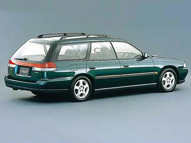 SUBARU レガシー　1993年販売店向け立体絵画　非売品 レガシィツーリングワゴン（スバル）1993年10月〜1998年5月販売終了